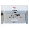 Пластилин скульптурный Гамма "Студия" 500г мягкий белый 050.004