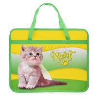 Папка детская с ручками ПМ-А4-225 конгрев "Корги, чудо котенок" 1/30