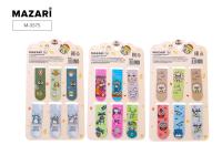 Закладки магнитные набор 6шт Mazari 3374/5/6 5566