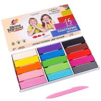 Пластилин 15цв ЛУЧ "школа творчества 29с1764 1/16