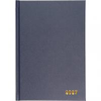 Ежедневник А5 2027г Attomex Basis синий черный 2332741/4