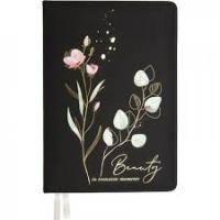 Ежедневник А5 DeVente Rebecca недатир. кожзам черный 2334619