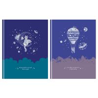 Книга д\зап А5 80л BG тисн фольгой "Немного волшебства 12123, Gold Dream" 10070 