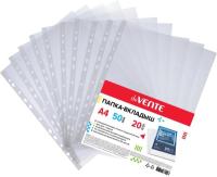 Файл вкладыш А4 30мк глянец Devente 3050508 20шт 1/