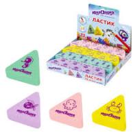 Ластик Юнландия "морские обитатели" 3-гран 228714 27х27х9 1/72