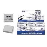 Ластик Mazari клячка серый 8533 в футляре 1/1/18