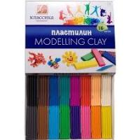 Пластилин 16цв ЛУЧ "классика" 1329 1/14