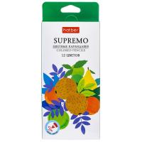 Карандаши 12цв Hatber Supremo, мягкие, 079891 1/12