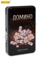 Домино дорожное в металл. коробке 537-014