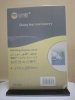 Информационная подставка настольная акриловая А4 HH-630