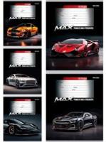 Тетрадь 24л клетка Проф Машина на черном 5793 1/160