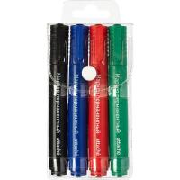 Набор перман. маркеров Attache 1-4мм 4цв. 902135 1/24