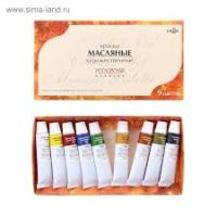 Краски масл. 9цв Гамма "мос. палитра" 201008 срок хранения истек