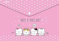 Папка конверт А3 на кнопке 200мк deVente Friends 3079288 