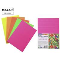 Цв. гофрокартон А4 5цв флюоресц. deVente 8040518, Mazari20301