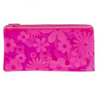 Пенал косметичка Alingar силиконовый 8625/5 розовый