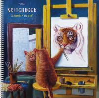 Альбом для рис. 32л Хатбер 290х290 160г Sketchbook 27913 1/28