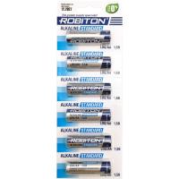 Батарейка пальчик. LR6 Robiton alkaline  блистер 1/10