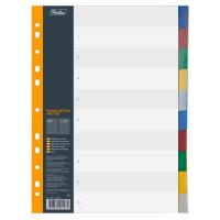 Разделитель 10 цветов пластик Devente, Премьера 9003-10, Hatber 01004 1/25