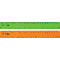 Линейка пласт. 25см цветная Стамм ЛН21, Проф 9296, Devente 5091320/28 1\20