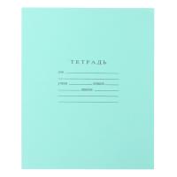 Тетрадь 12л б/офсет №2 косая линия зеленая обл 1/200