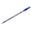 Гелевая ручка Crown MTJ-500N игольч. 0,4мм б/рез синяя 1/12