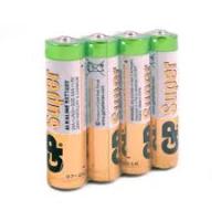 Батарейка мизин. LR03 GP 24ASR alkaline AAА в пленке 1/4/96/192