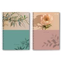 Тетрадь А4 96л гребень Светоч "цветочные мотивы 01245