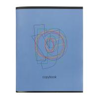 Тетрадь 96л Svetoch "Шрифты 96121 синяя 1/32