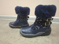 Ботинки детские зимние новые р.26 Bartek натуральные кожа мех 