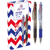 Авторучка 4-х цветная Attomex, 5071600