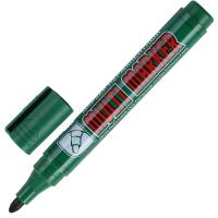 Маркер перм. Crown "Multi" зеленый CPM-800 1/12