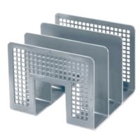 Лоток вертикальный 3 секции Brauberg 235365 серый черный 235364 1/4