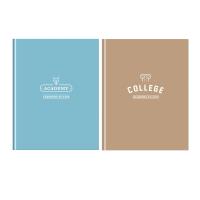 Книга д\зап А5 80л BG soft touch Academy 12098 1/12