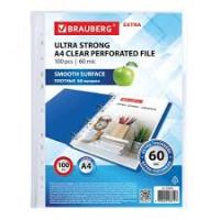 Файл вкладыш А4 60мк глянец Brauberg Extra 229665 100шт 1/20