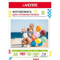 Фотобумага А4 180г глянец 50л Devente 2042502, Space 2839