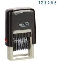 Нумератор 6 разрядов 3мм Attache 1766860 Staff 237434