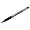 Гелевая ручка CROWN HJR-500RN игол.стерж с резин. черная