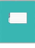 Тетрадь 48л Проф "классика бирюзовая, голубая 7970, 3038 1\100