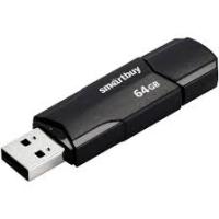 Флэш диск USB Smart Buy 64Gb Clue черный