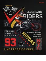 Тетрадь на кольцах 80л Проф "легенды мотокросса 2945, Дрифт 2344