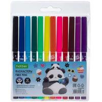 Фломастеры 12цв Hatber ECO "панды 88349, принцессы 67050 ежики 80547 1/12