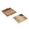 Шахматы, шашки, нарды 3в1 в деревянной доске фигуры дерево поле 29см 539-001, 2115