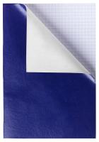 Тетрадь А4 96л бумвинил синий Хатбер 1/30