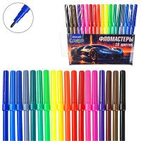 Фломастеры 18цв Mazari 5047-18 машина 1/12