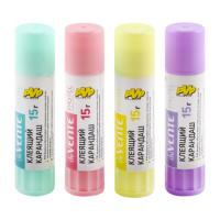 Клей карандаш 15г deVente PVP pastel 4042060 1/24