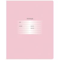 Тетрадь 24л клетка BG первоклас. розовая мел.картон 10588