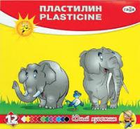 Пластилин 12цв Гамма "юный художник"  1/24