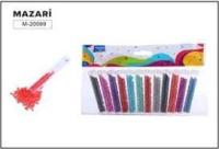 Набор бисера в тубах 12цв Mazari 20099 20101