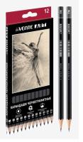 Набор ч/г карандашей 12шт deVente Art 2Т- 8М 5030203 1/12
